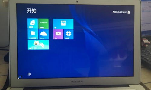 苹果电脑windows8系统
